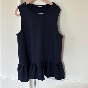 Elegant Black Sleeveless Top
